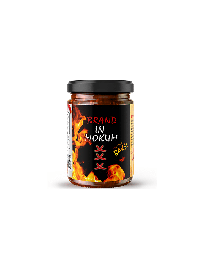 Sambal Baksi “Brand in Mokum” Pot á 800 ml Artikel nr.: 807500